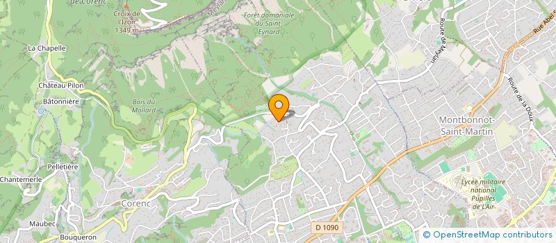 localisation de l'entreprise SCI ODHYS  MEYLAN