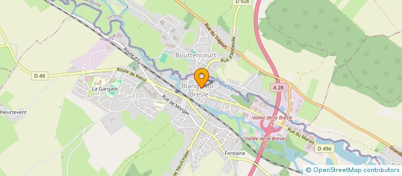 localisation de l'entreprise SCI ODIC à BLANGY-SUR-BRESLE