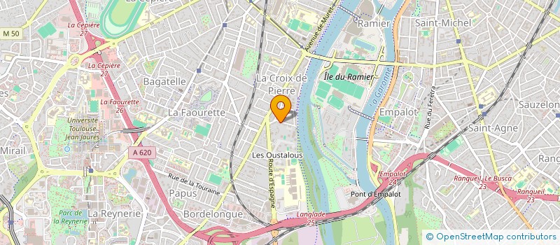 localisation de l'entreprise SCI ODILE 27  TOULOUSE