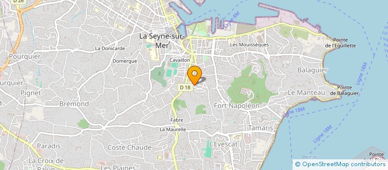 localisation de l'entreprise SCI ODIN à LA SEYNE SUR MER