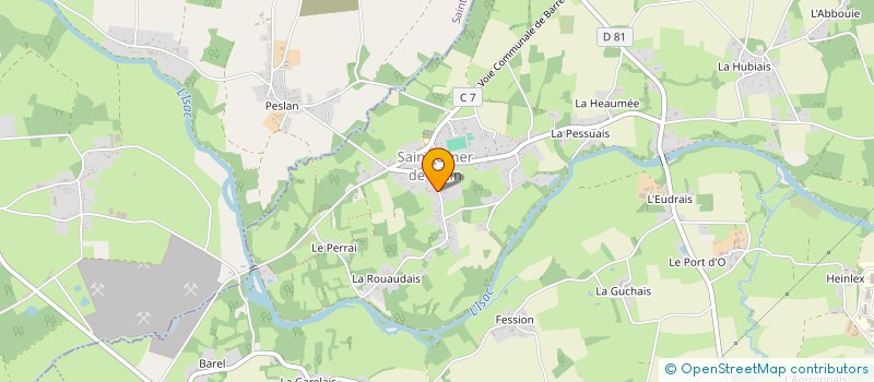 localisation de l'entreprise SCI ODIN  FAY-DE-BRETAGNE