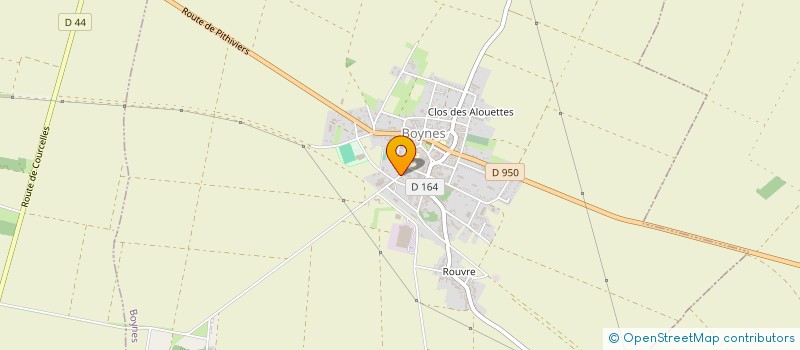 localisation de l'entreprise SCI ODINE  BOUILLY-EN-GATINAIS