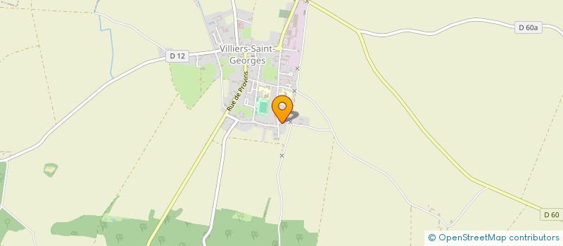 localisation de l'entreprise SCI ODONI.V  VILLIERS-SAINT-GEORGES