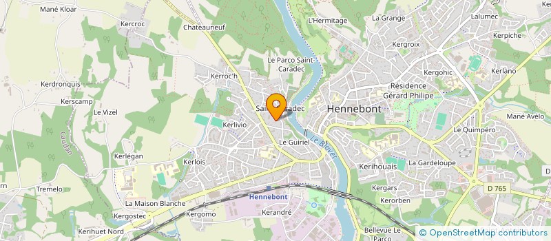 localisation de l'entreprise SCI ODR à KERVIGNAC