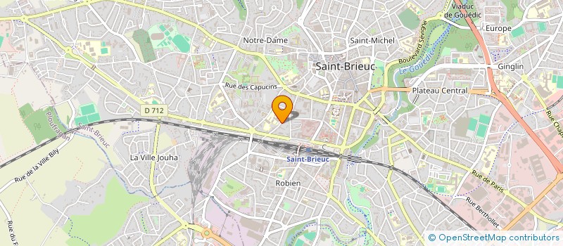 localisation de l'entreprise SCI ODS à SAINT-BRIEUC