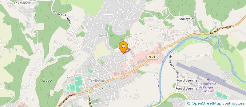 localisation de l'entreprise SCI ODYSSEE  BOULAZAC ISLE MANOIRE