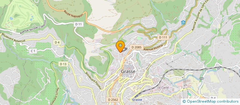localisation de l'entreprise SCI ODYSSEE à GRASSE