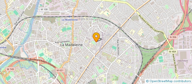localisation de l'entreprise SCI OFEROY à MARCQ-EN-BARŒUL