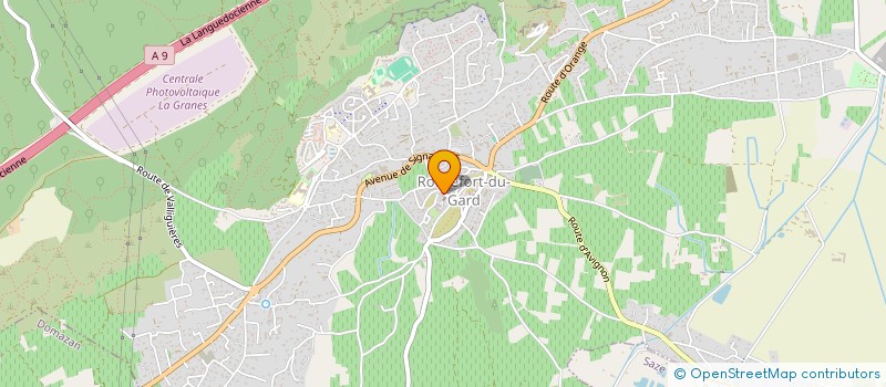 localisation de l'entreprise SCI OFF  SAZE