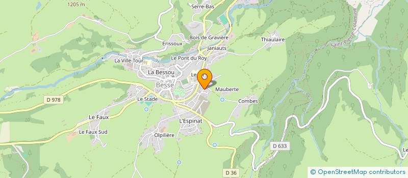 localisation de l'entreprise SCI OFFNOT  BESSE-ET-SAINT-ANASTAISE