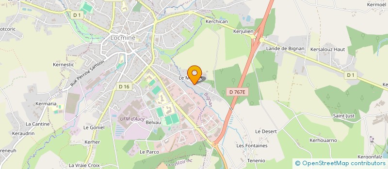 localisation de l'entreprise SCI-OFFRET - ABSDA  BIGNAN