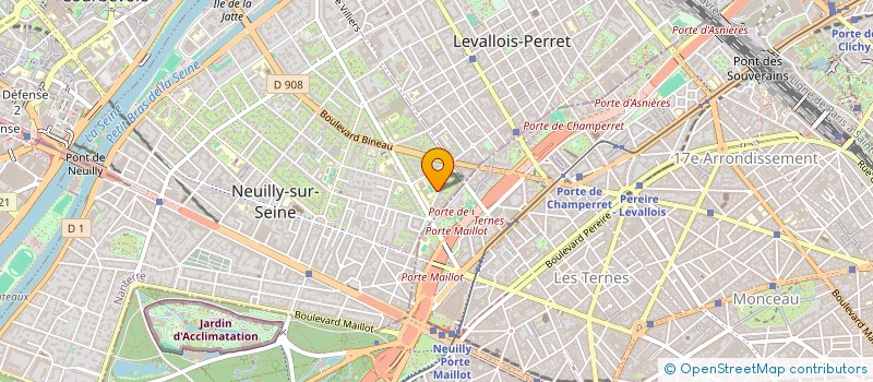 localisation de l'entreprise SCI OFFSET FUTURES à NEUILLY-SUR-SEINE