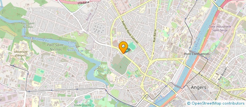 localisation de l'entreprise SCI OFI à ANGERS