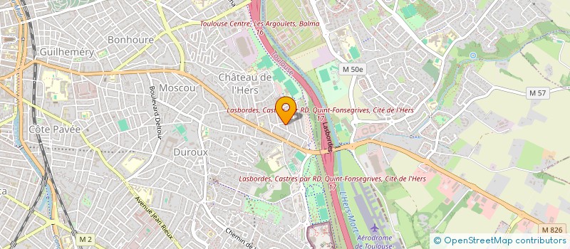 localisation de l'entreprise SCI OFM à TOULOUSE