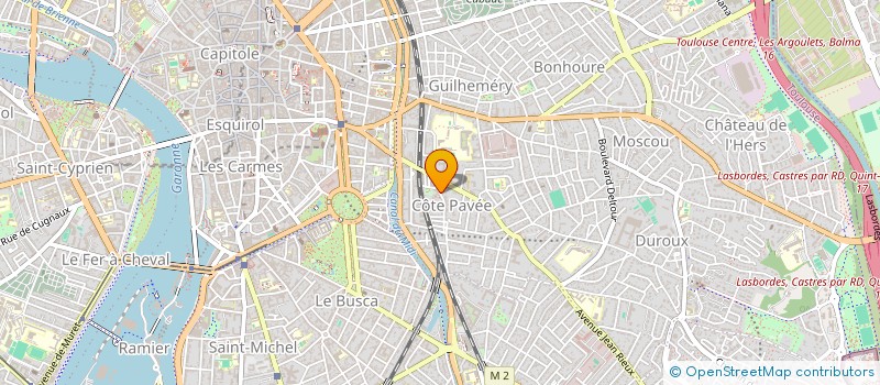 localisation de l'entreprise SCI OFOAK 2 à TOULOUSE