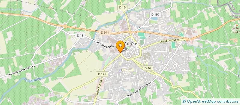 localisation de l'entreprise SCI OFRAN à VALREAS