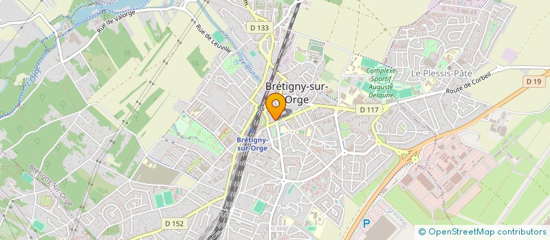 localisation de l'entreprise SCI OFRANCE à BRETIGNY-SUR-ORGE