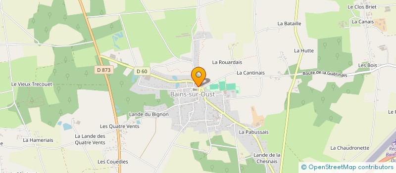 localisation de l'entreprise SCI - OGARNO  BAINS-SUR-OUST