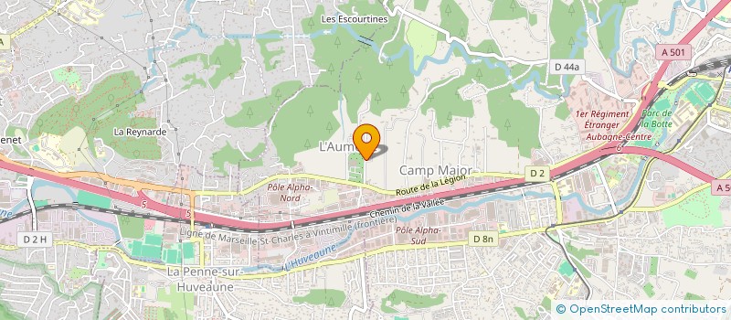 localisation de l'entreprise SCI OGFM à AUBAGNE