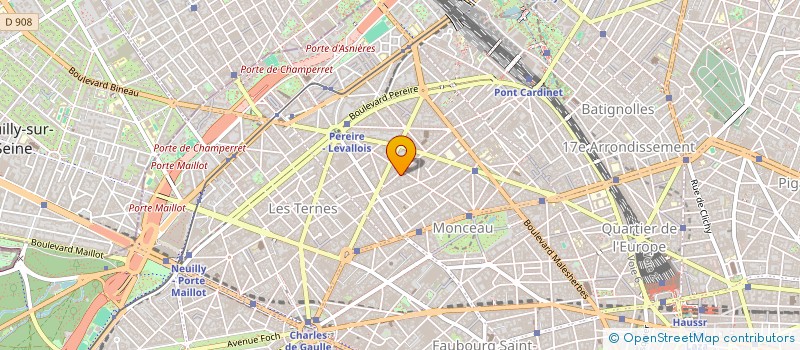 localisation de l'entreprise SCI OGIM  PARIS