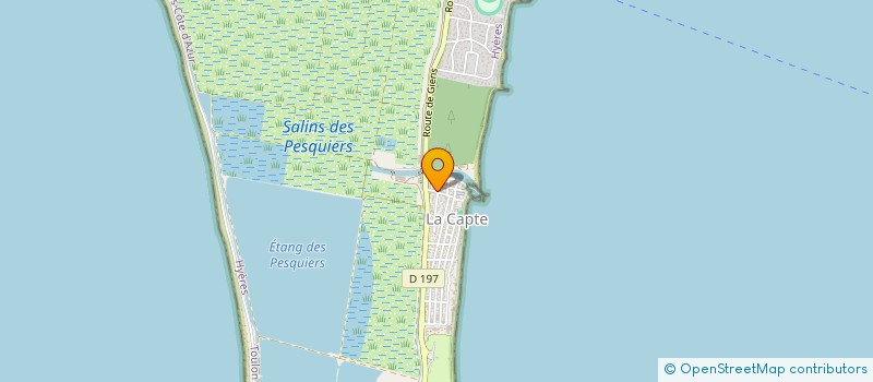 localisation de l'entreprise SCI OGIULIA à HYERES