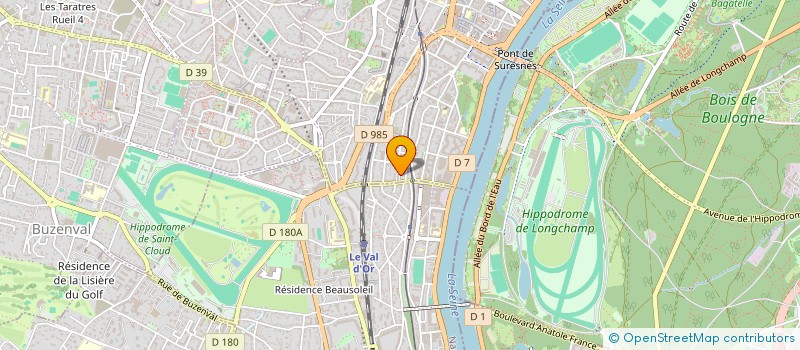 localisation de l'entreprise SCI OGM à SURESNES