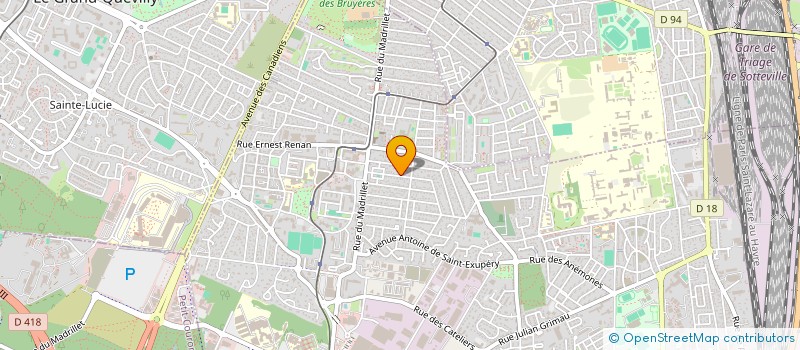 localisation de l'entreprise SCI OGO  SAINT-ETIENNE-DU-ROUVRAY