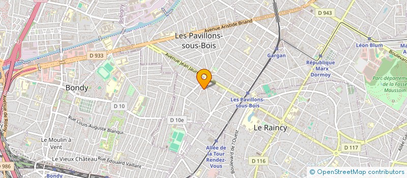 localisation de l'entreprise SCI OGR 26 à LES PAVILLONS-SOUS-BOIS
