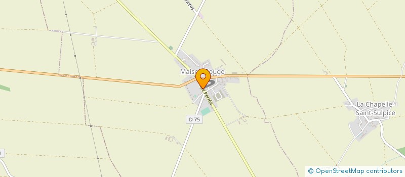 localisation de l'entreprise SCI OGS  MAISON-ROUGE