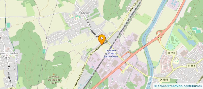 localisation de l'entreprise SCI OGUEZ  LE MEUX