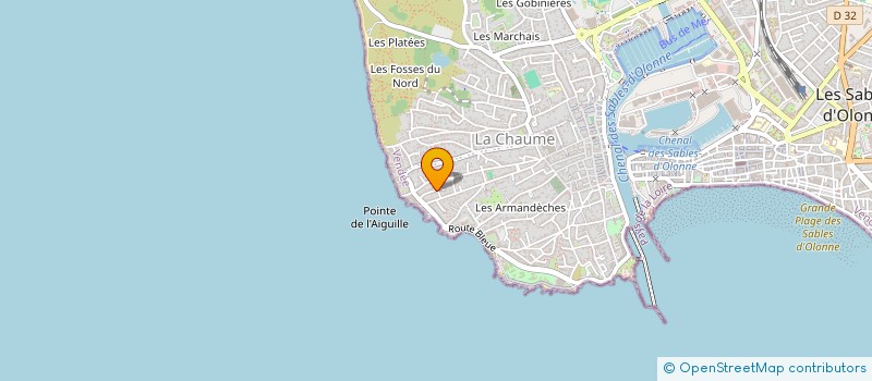 localisation de l'entreprise SCI OH à LES SABLES D'OLONNE