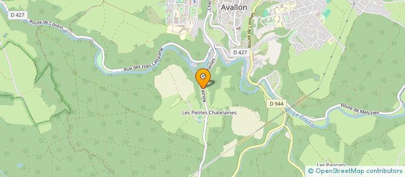 localisation de l'entreprise SCI OHA à AVALLON