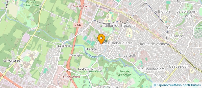 localisation de l'entreprise SCI OHANA  SAINT-HERBLAIN