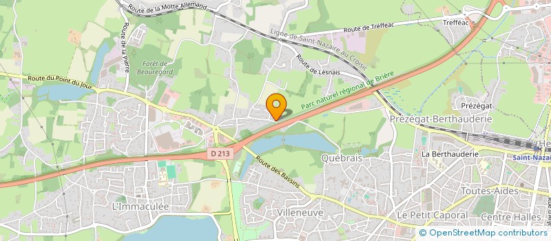 localisation de l'entreprise SCI OHANA  SAINT-NAZAIRE