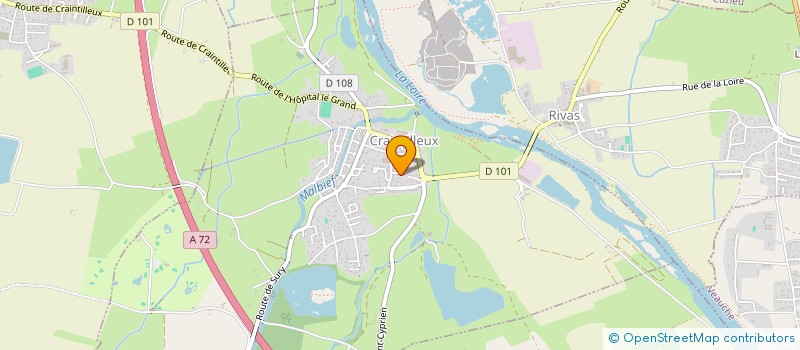 localisation de l'entreprise SCI OHANA  CRAINTILLEUX