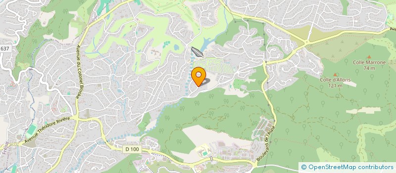 localisation de l'entreprise SCI OHANA  ST MAXIMIN LA STE BAUME