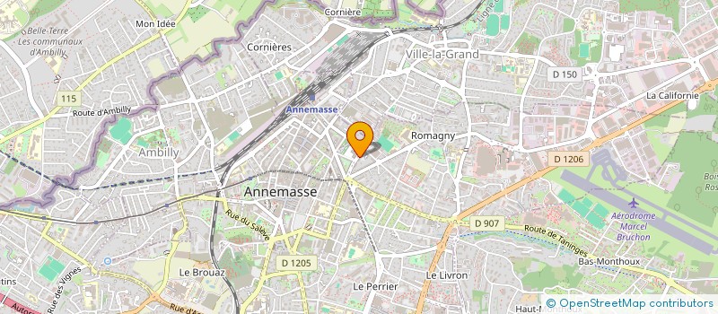 localisation de l'entreprise SCI OHANA à ANNEMASSE