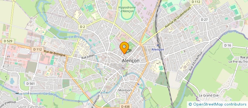 localisation de l'entreprise SCI OHANA à ALENCON