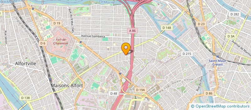 localisation de l'entreprise SCI OHANES à MAISONS-ALFORT