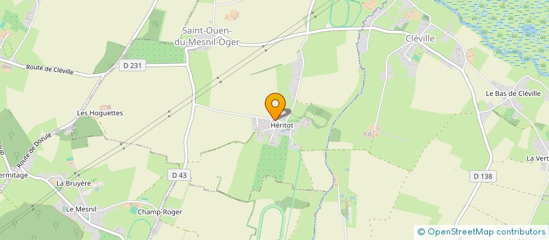 localisation de l'entreprise SCI OHLS  SAINT-OUEN-DU-MESNIL-OGER