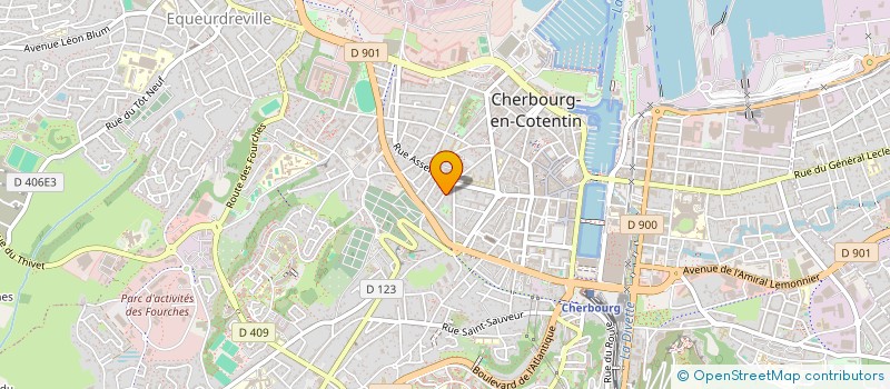 localisation de l'entreprise SCI OIA à CHERBOURG-EN-COTENTIN