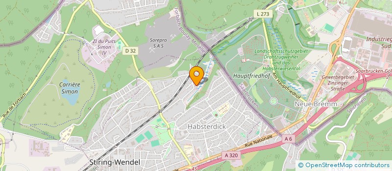 localisation de l'entreprise SCI OIA  STIRING-WENDEL