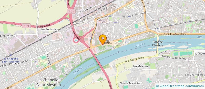 localisation de l'entreprise SCI OICS à CHAINGY