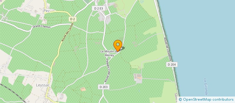 localisation de l'entreprise SCI OIHANA  SAINT-SEURIN-DE-CADOURNE