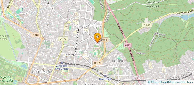 localisation de l'entreprise SCI OIHANA ETXEA à VERSAILLES
