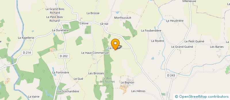 localisation de l'entreprise SCI OIKOS  LASSAY-LES-CHATEAUX