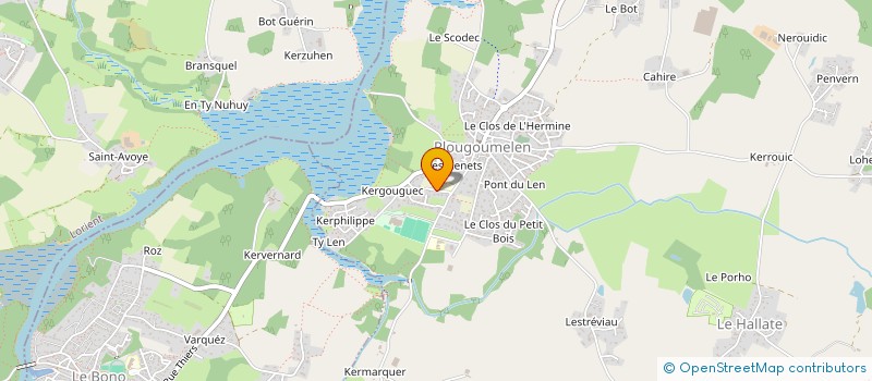 localisation de l'entreprise SCI OIKOS EPIDAVROS  PLOUGOUMELEN