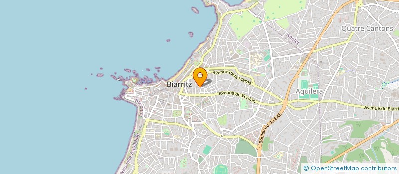 localisation de l'entreprise SCI OILARA à BIARRITZ