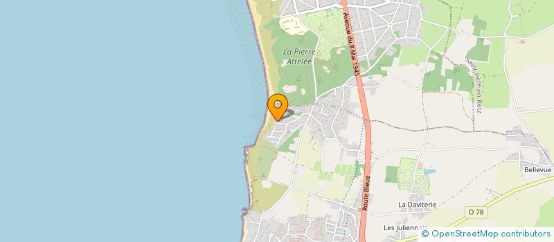 localisation de l'entreprise SCI OJANGRAMAR  SAINT-MICHEL-CHEF-CHEF