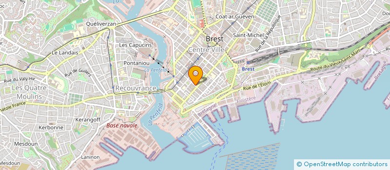 localisation de l'entreprise SCI OJEMY  BREST